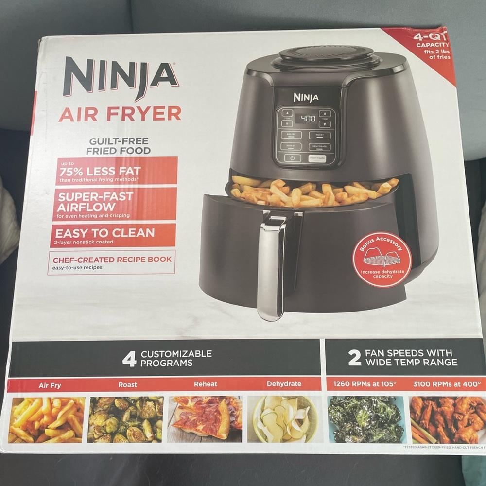Ninja Air Fryer - Black/Gray
Model:AF101